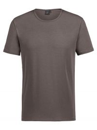 Braunes Herren-Shirt Rundhals